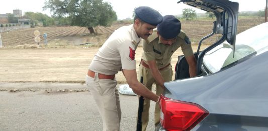 હળવદ પોલીસ દ્વારા હાઈવે પર સઘન ચેકીંગ