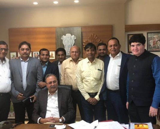 મોરબી સિરામિક ઉદ્યોગના પ્રશ્નો અંગે ઉર્જામંત્રી સાથે હોદેદારોની મીટીંગ