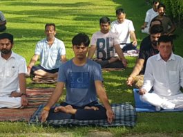 મોરબી જિલ્લામાં વિશ્વ યોગ દિવસની ઉજવણી