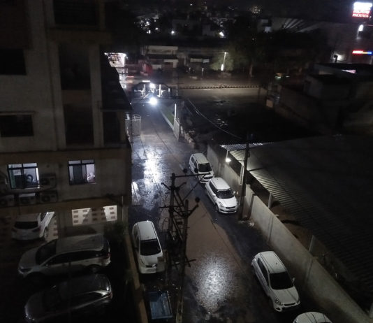 મોરબીમાં આજે બપોરે 12 થી 2 દરમિયાન 10 મીલીમીટર વરસાદ પડ્યો