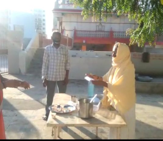 શ્રાવણના દરેક સોમવારે રામધન આશ્રમ ખાતે ઉકાળા તથા માસ્કનું વિતરણ કરાશે