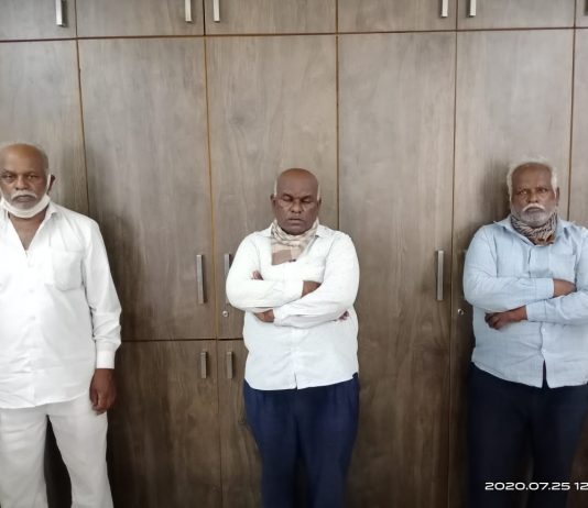 ખૂનના ગુન્હામાં નાસતા ફરતા ઠેબચડા ગામના 3 શખ્સોને  પકડી પાડતી રાજકોટ શહેર ક્રાઇમ બ્રાન્ચ