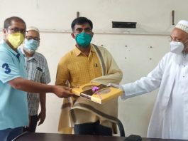 મોરબી: વ્હોરા સમાજ દ્વારા ચીફ ઓફિસર ગિરીશ સરૈયાનો અભિવાદન કાર્યક્રમ યોજાયો