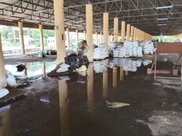 મોરબીમાં ભારે વરસાદના લીધે માર્કેટ યાર્ડમાં પાણી ભરાતા ભારે હાલાકી