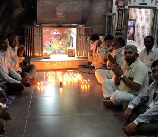મોરબી: વડાપ્રધાન મોદીના 70માં જન્મદિવસે માટેલધામમાં 70 દીપ પ્રગટાવાયા