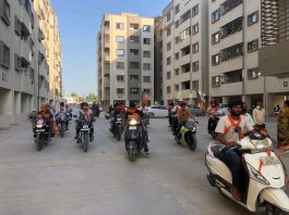 મોરબીના મહેન્દ્ર નગર ખાતે યુવા મોરચા દ્વારા બાઈક રેલી યોજાઈ ગઈ