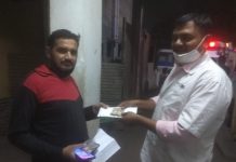 આમરણ નજીક અકસ્માતમાં ઈજાગ્રસ્ત ટ્રકચાલકનું પાકીટ અને મોબાઈલ પરત કરતી ૧૦૮ ટીમ