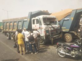 મોરબી 8-A નેશનલ હાઇવે પર બે ટ્રક વચ્ચે અકસ્માત