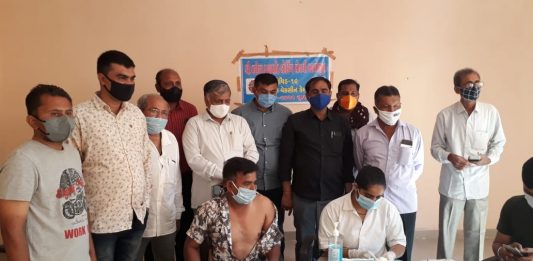 મોરબીમાં વરિયા પ્રજાપતિ બોર્ડિંગ દ્વારા કોરોના રસીકરણ કેમ્પ યોજાઈ ગયો