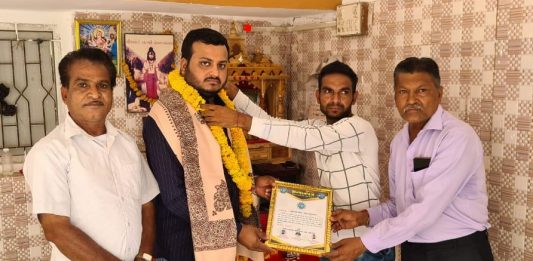 મોરબીના ‘કર્ણ’ અજય લોરિયાનું ઠાકોર સમાજ દ્વારા સન્માન