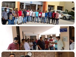 મોરબીમાં રાજપૂત કરણી સેના દ્વારા પોલીસના ગ્રેડ પેના સમર્થનમાં કલેક્ટરને આવેદનપત્ર