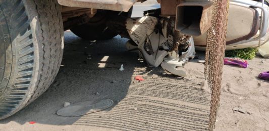 મોરબી-માળીયા હાઇવે ઉપર ટ્રકની હડફેટે એક્ટિવા સવાર બે યુવતી ઈજાગ્રસ્ત