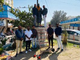 મોરબી શહેર યુવા ભાજપ દ્વારા સરદાર પટેલને શ્રદ્ધાંજલિ અર્પણ કરાઈ