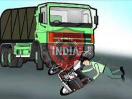 મોરબી આરટીઓ કચેરી નજીક માતેલા સાંઢ જેવા ડમ્પર ચાલકે બાઈક ચાલકને હડફેટે લીધો