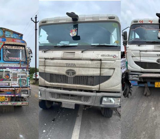 મોરબી: ચાઇના કલેનું ગેરકાયદે વહન કરતા ત્રણ ટ્રક ઝડપાયા
