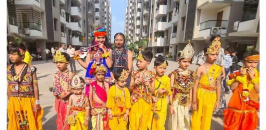 મોરબીમાં ફલોરા 158 પરિવાર દ્વારા જન્માષ્ટમીની હર્ષોલ્લાસ સાથે ઉજવણી