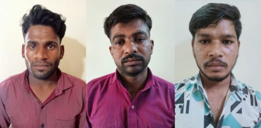 વાંકાનેરમા અપહરણ અને ખંડણીના ગુન્હામાં મધ્યપ્રદેશથી ત્રણને દબોચી લેવાયા