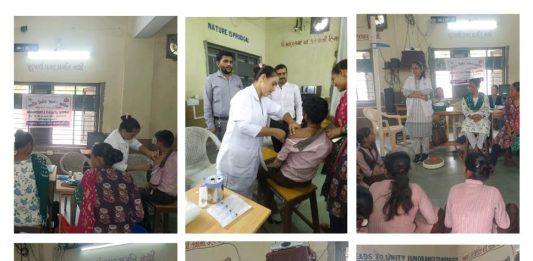 સામખીયાળી 3 ના વિસ્તારની શ્રી પી.બી. છાડવા હાઈસ્કૂલમાં એડોલેસેન્ટ હેલ્થ એન્ડ વેલનેસ ડે નું આયોજન કરવા માં આવ્યું