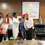 મોરબી એકતા એજ લક્ષ્ય સંગઠન દ્વારા કલેક્ટરશ્રીનું સન્માન